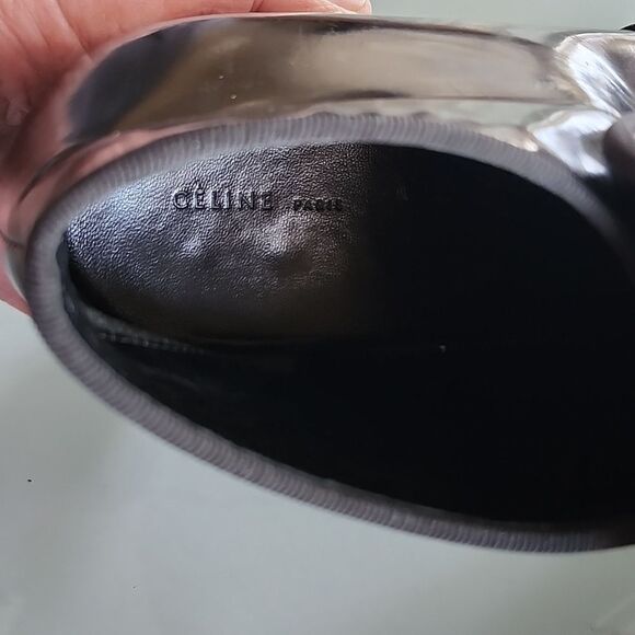 Celine Leather Ankle Boots - Picture 9 of 9